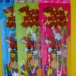 Sour Power Straws